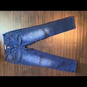 Blue high rise skinny Jean